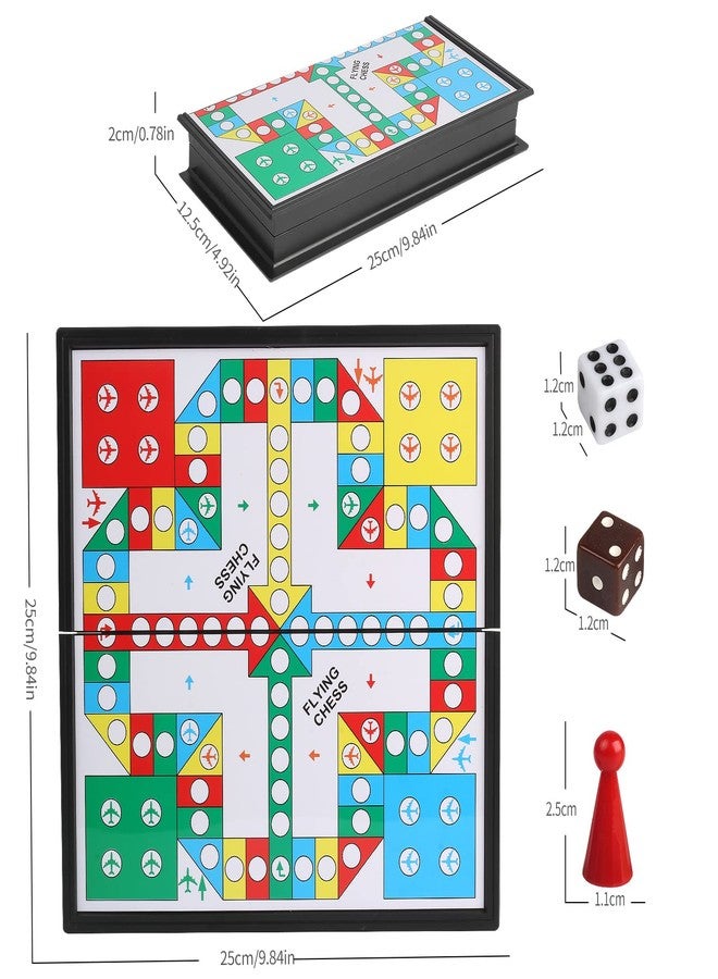 Andux Foldable Magnetic Flying Chess Portable Board Game Set CXYXQ-03 (M) - Image 2
