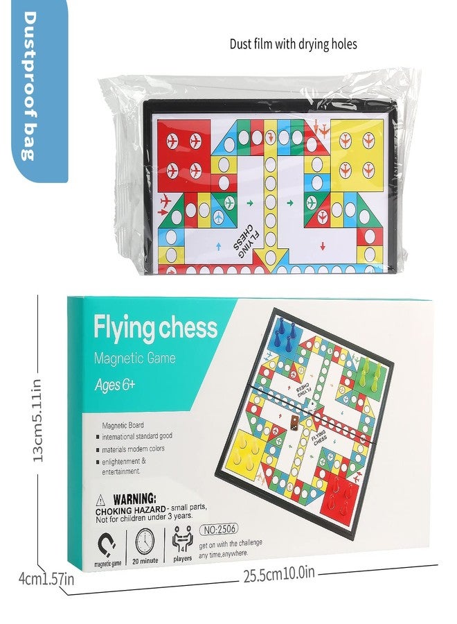 Andux Foldable Magnetic Flying Chess Portable Board Game Set CXYXQ-03 (M) - Image 5