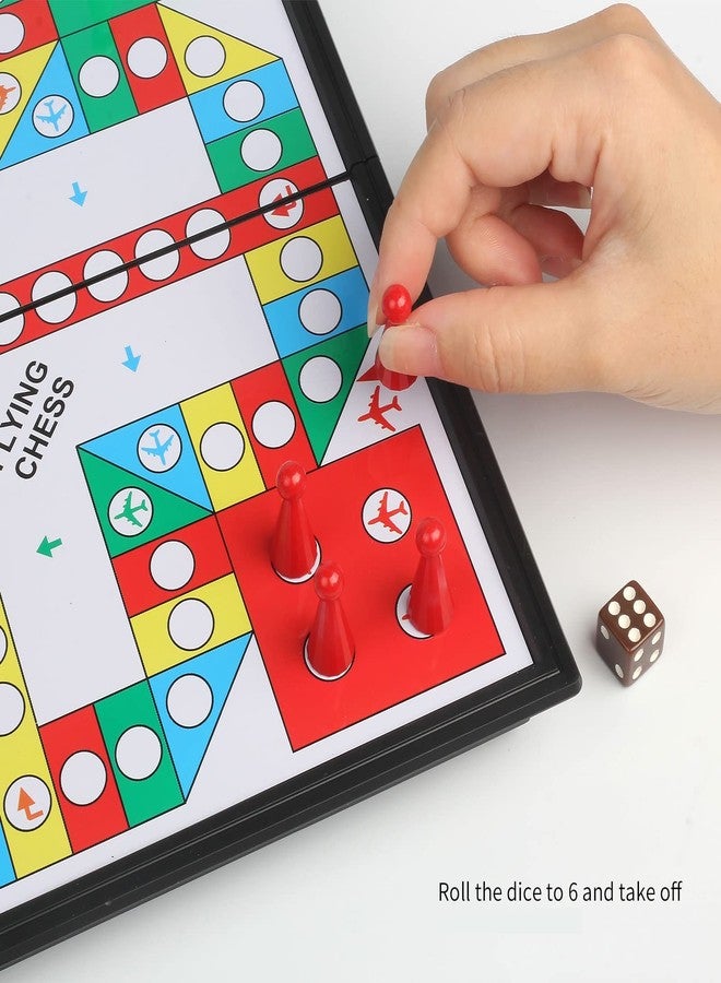 Andux Foldable Magnetic Flying Chess Portable Board Game Set CXYXQ-03 (M) - Image 4