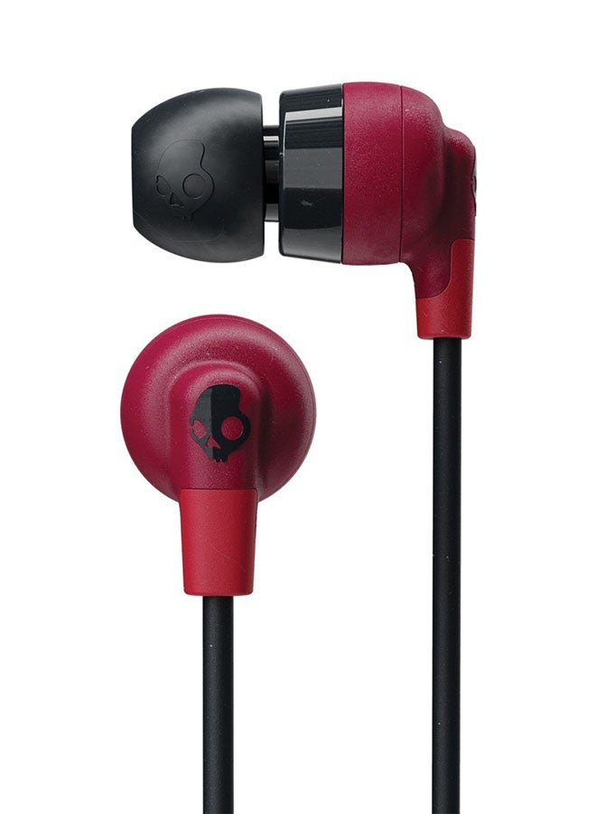 Skullcandy Ink'd+ In-Ear Bluetooth Wireless Earphones With Microphone Moab Red/Black - Image 2