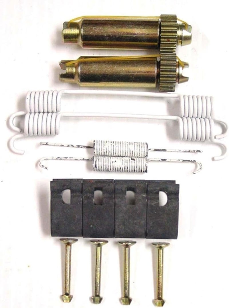 MAC Replacement Parts For Ford F150 1998 1999 2000 2001 2002 2003 2004 2005 2006 2007 2008 6 Lugs Rear Parking Emergency Brake Shoes with Mounting Hardware Springs - Image 3