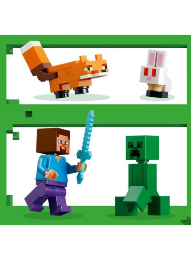 LEGO Minecraft Steve's Taiga Adventure Building Set - Image 2