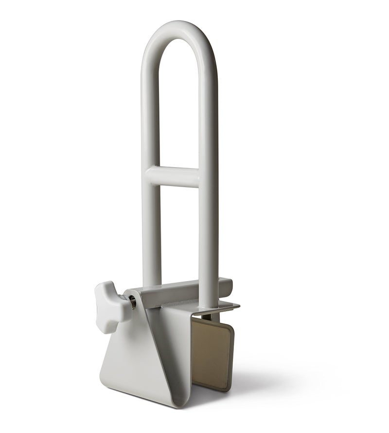 Medline Medline Bathtub Safety Grab Bar Handle Clamps on to Side of Bathtub Shower Medical Tub Rail for Bathrooms is Great Elderly or After Surgery