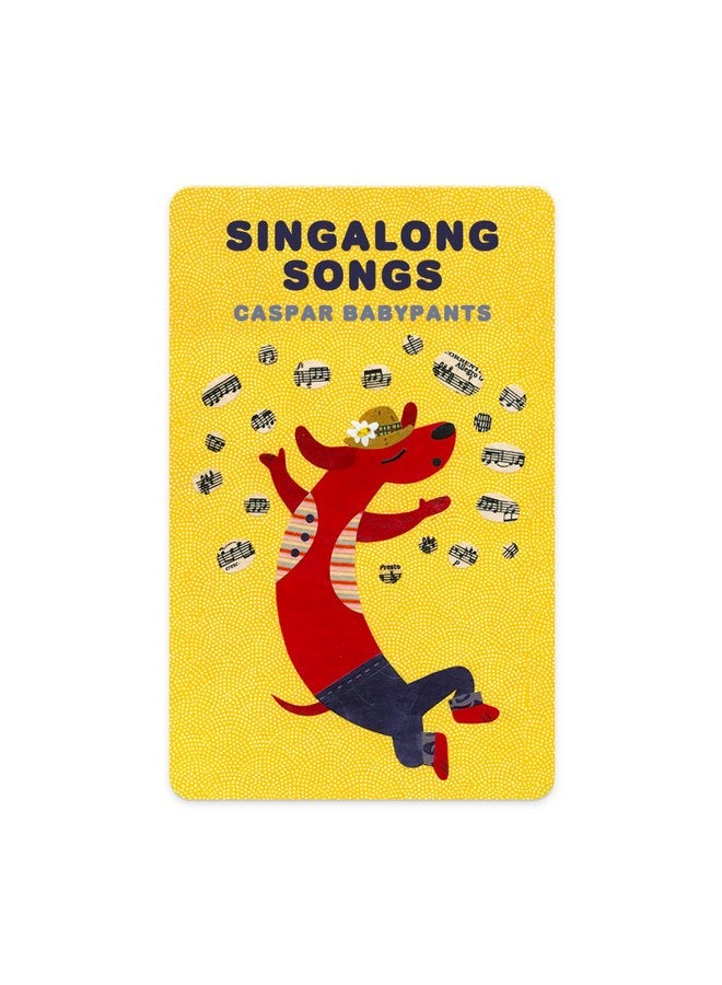 يوتو أغاني Yoto Singalong من Caspar Babypants - بطاقة موسيقية للأطفال للاستخدام مع مشغل ومشغل صوت صغير متعدد الأغراض، والاستماع بدون شاشة مع موسيقى ممتعة وجذابة لوقت اللعب والحفلات والسفر - Image 1