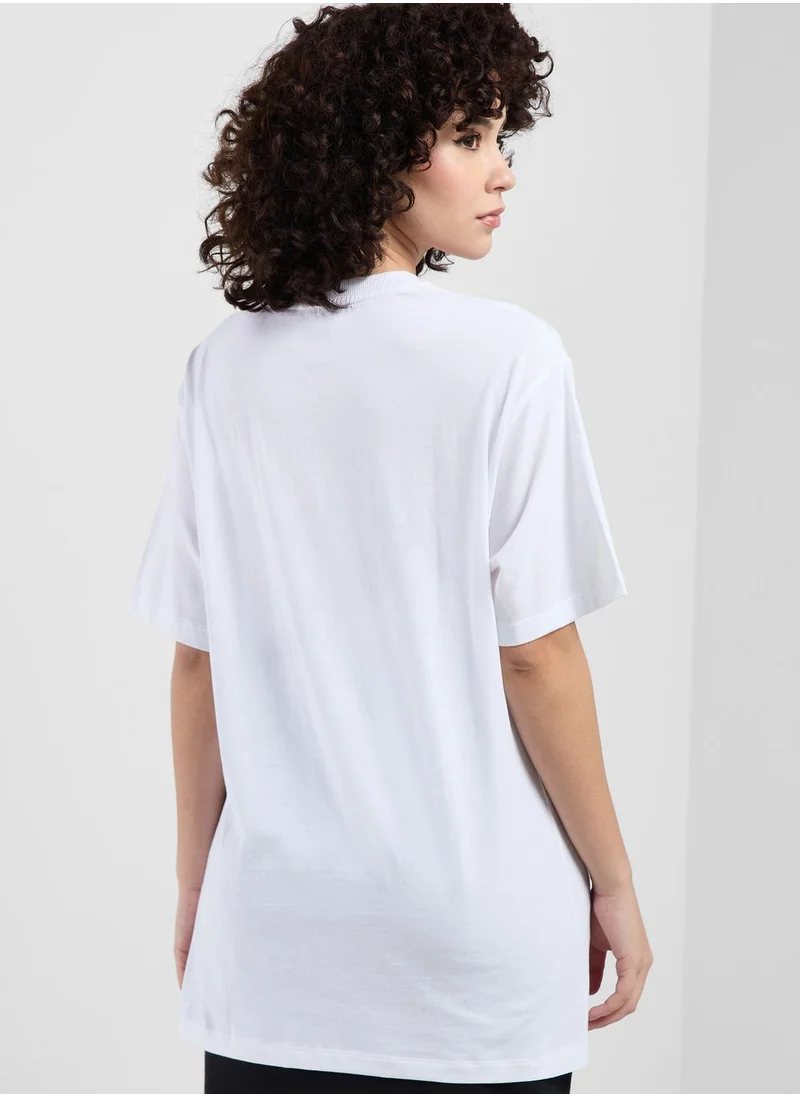 DKNY Crew Neck Logo T-Shirt