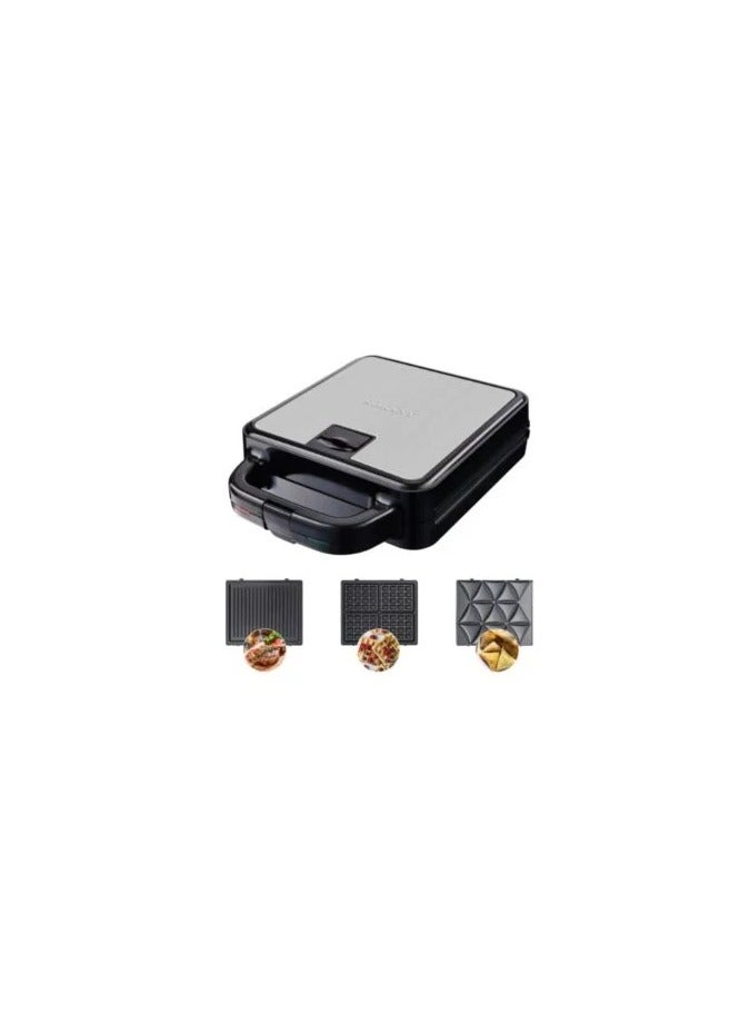 sokany Sokany 3 in 1 Large Sandwich Maker (Sandwich, Grill, Waffle, Samosa) 1400 Watts Model SK-08064N - 1 Year Warranty - Image 2