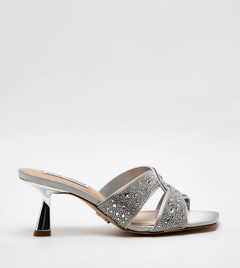 ستيف مادن Instep Embellished Heeled Sandals