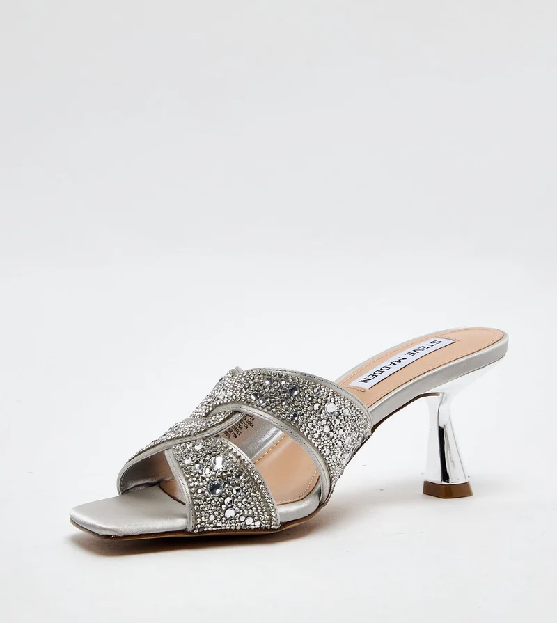 ستيف مادن Instep Embellished Heeled Sandals
