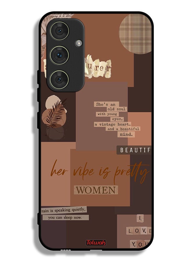 Tolwak Samsung Galaxy A54 5G Protective Case Cover Adventurer Women - Image 1