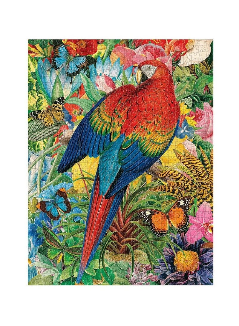 PaperBlanks Premium Quality Jigsaw Puzzle, 1,000 Pieces, Tropical Garden (Nature Montages), 50.7cm width x 68.5cm height size - Image 3