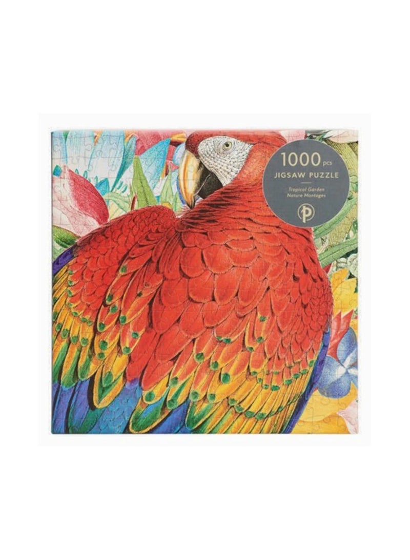 PaperBlanks Premium Quality Jigsaw Puzzle, 1,000 Pieces, Tropical Garden (Nature Montages), 50.7cm width x 68.5cm height size - Image 4