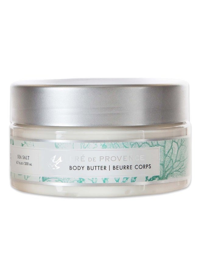 Pre De Provence Collection Shea Butter Enriched Soothing & Moisturizing, Body Butter, 6.7 fl oz, Sea Salt - Image 1