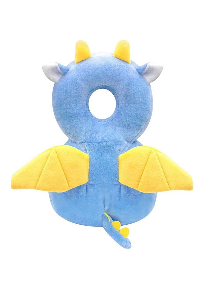 NNEWVANTE Baby Head Protection Pillow Head Protection Backpack Safety Pads Adjustable Size Baby Head Protector for 4-24 Months Toddler Baby Safety Helmet Baby Harness Baby Walking(Wyvern)  - Image 1