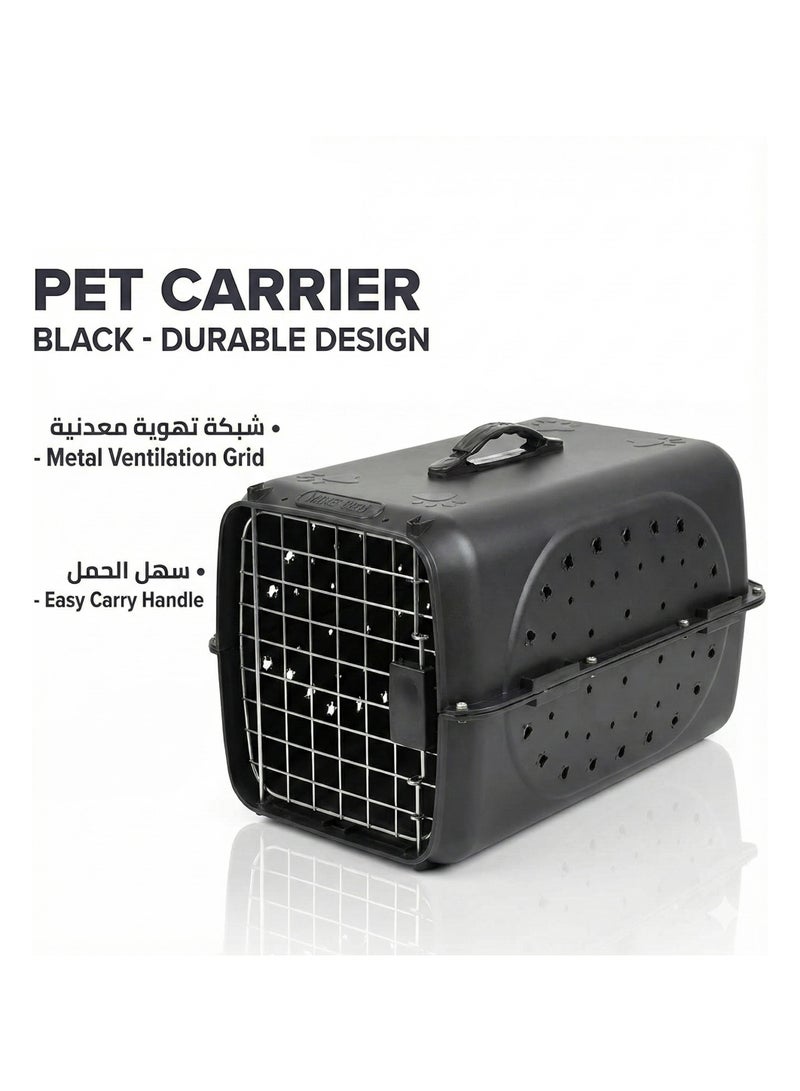 بوكس تنقّل للقطط والكلاب الصغيرة – خفيف، مهوّى، مريح، ومعتمد للطيران – مثالي للنقل، النزهات، والرحلات الجوية - Image 2