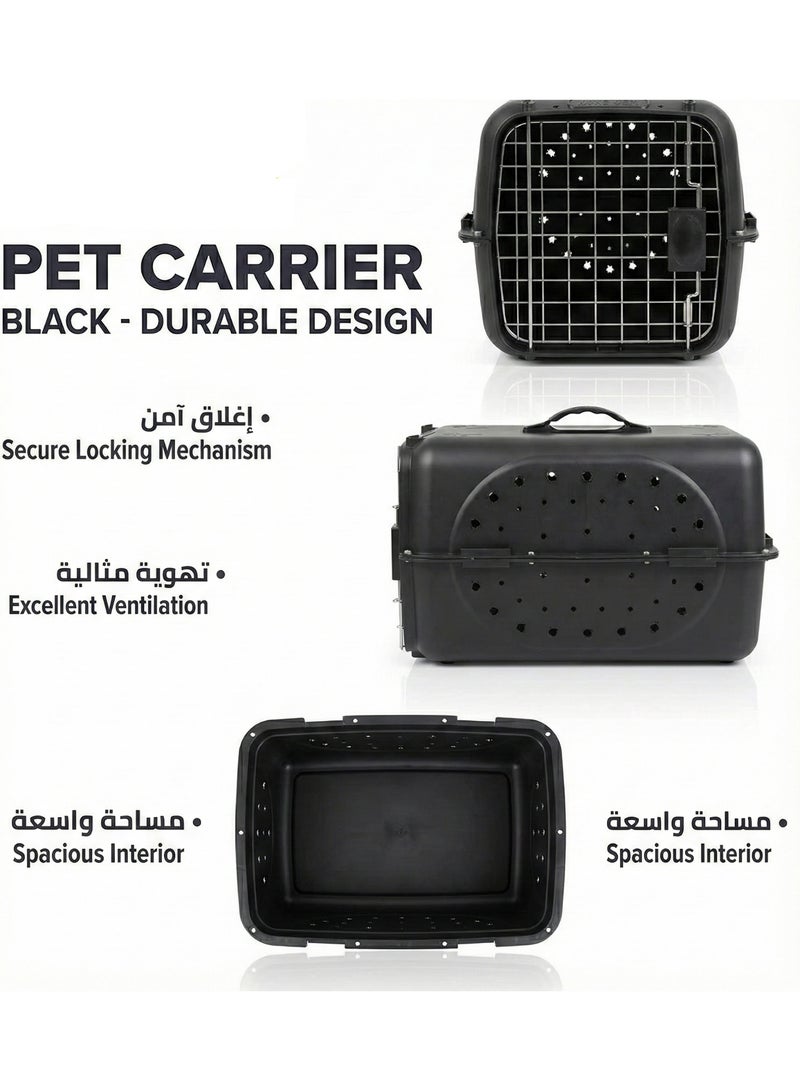 بوكس تنقّل للقطط والكلاب الصغيرة – خفيف، مهوّى، مريح، ومعتمد للطيران – مثالي للنقل، النزهات، والرحلات الجوية - Image 4
