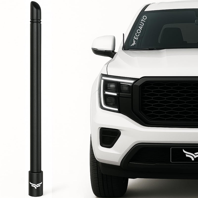 EcoAuto Universal Radio Antenna Topper for Trucks 8 Compatible with Ford FSeries Dodge Ram Chevy Silverado Jeep Wranglers More Ford F150 Accessories Jeep Wrangler Accessories