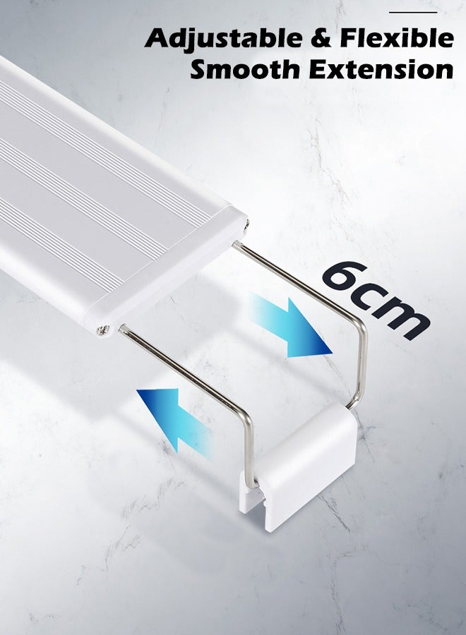 Generic LED Aquarium Light, Full Spectrum Fish Tank Light Fresh Water Stable Extendable Brackets (40cm)  - Image 5