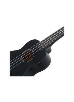 Megarya Ukulele Beginner Mahogany Wood 21Inches Concert Ukulele Hawaii Kids Guitar black color  - Image 4