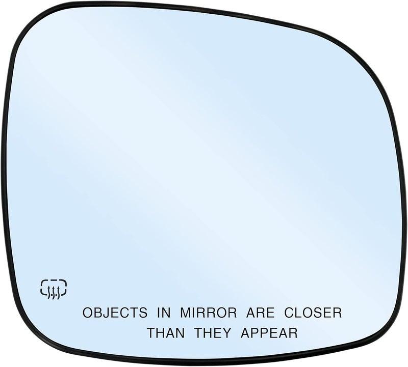 SKARUMMER Passenger Side Heated Mirror Glass Replacement for Chrysler, Dodge, RAM, and Volkswagen - Image 1