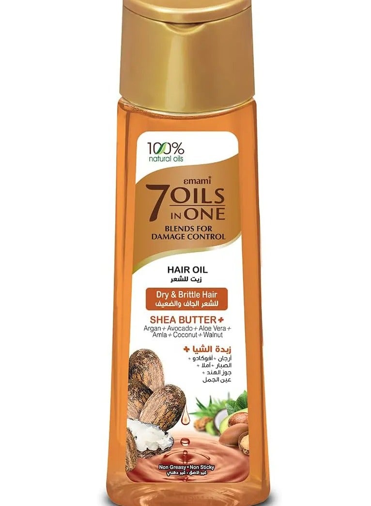 إمامي إيمامي 7 زيوت زيت الشعر بزبدة الشيا – 200 مل