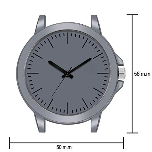 Cloudwood Analogue Rubber Strap Men's & Boy's Watch (Grey Color Dial Grey Colored Strap) - Image 4