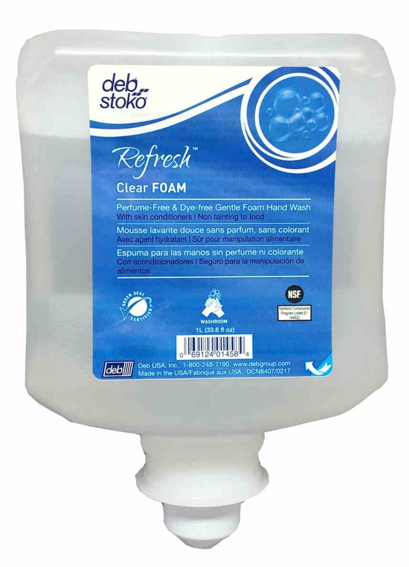 Refresh  SJNCLR1L  SC Johnson Hypoallergenic Foam Hand Soap
