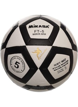 Mikasa FT-5 Soft Bilt Nylon Wound Water Proof Ball Official Weight & Size 5 Moisten Needle Inflate 8-9 LBS Suitable For All Conditions - Black White - pzsku/Z79E6092EBAF9FE51A091Z/45/_/1712402779/3b82d292-225a-4010-b540-4298e41700e8
