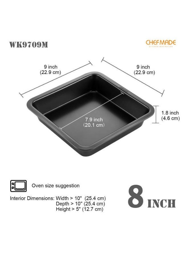 chefmade Non-Stick Carbon Steel Removable Bottom Cake Pan - Image 1