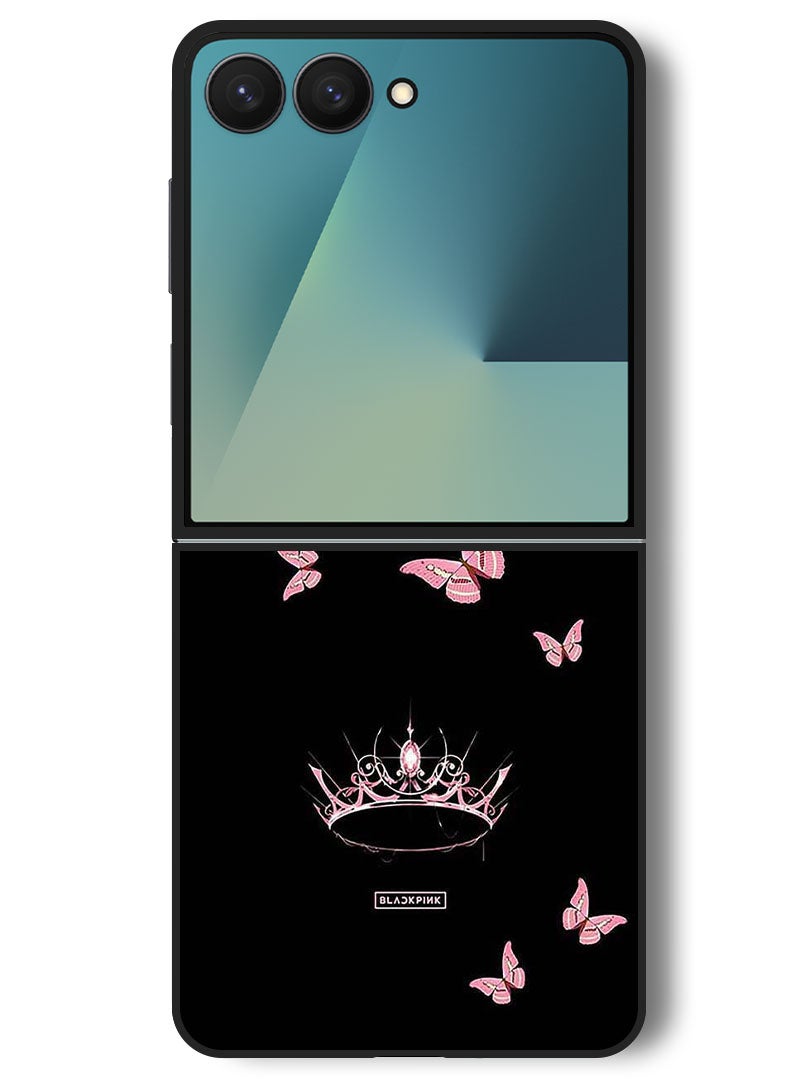 Theodor Case Compatible with Samsung Galaxy Z Flip 7 - 6.9 Inch Protection Shockproof Bumper Cover Blink - Image 1