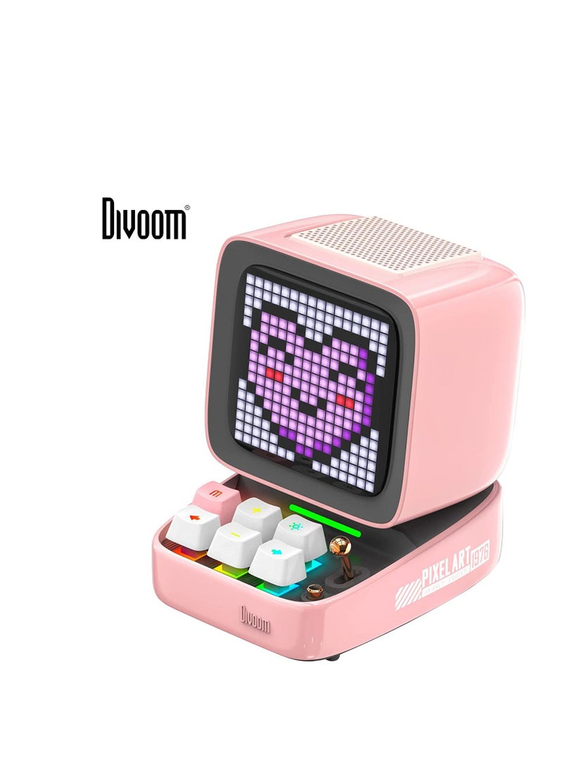 Divoom Bluetooth Portable Speaker Alarm Clock Cute Gift Home Light Decoration  - Image 2