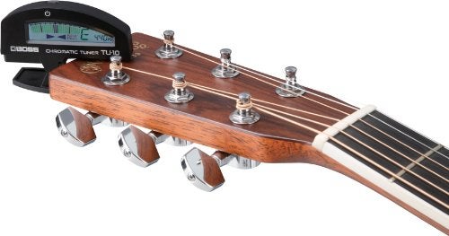 BOSS TU10BK ClipOn Chromatic Tuner black TU10BK - Image 3