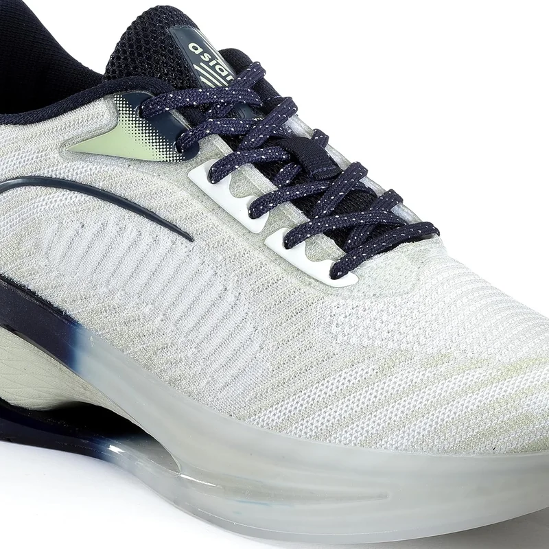 أسيان White Pista Sneakers for Men