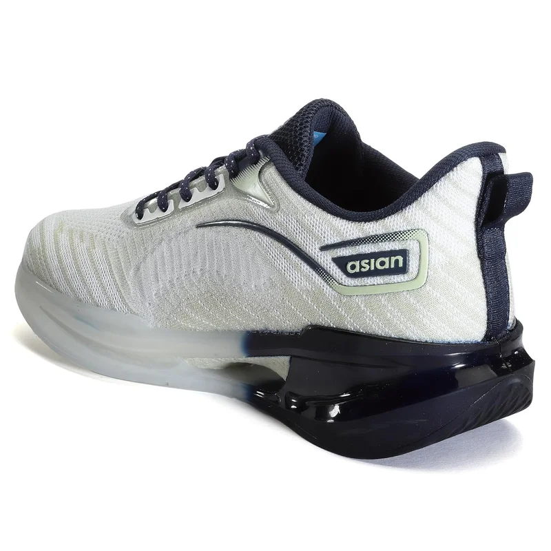 أسيان White Pista Sneakers for Men
