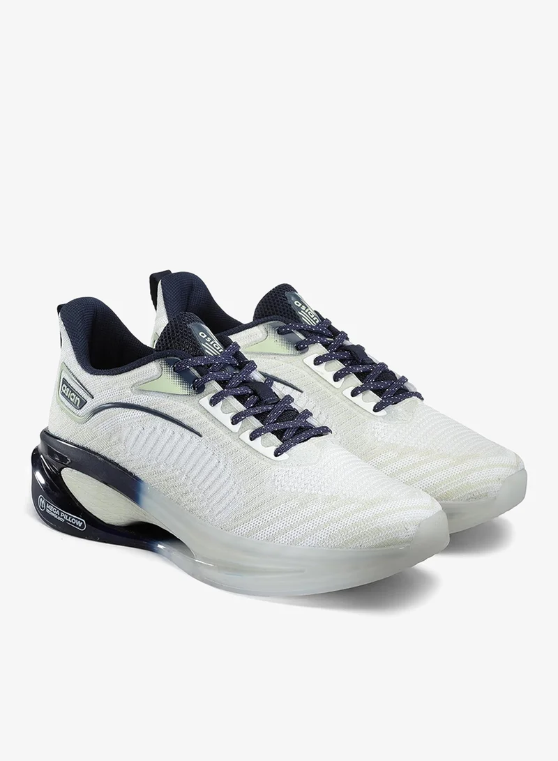 Asian White Pista Sneakers for Men