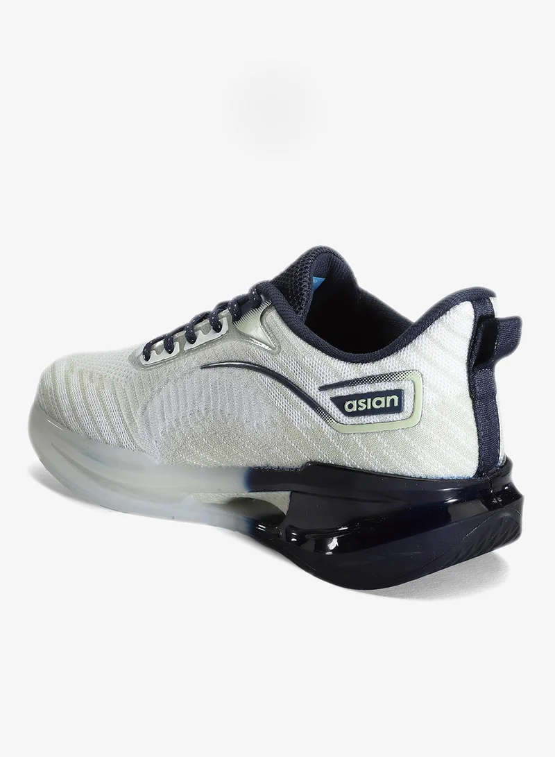 Asian  White Pista Sneakers for Men for Men | Best Price UAE