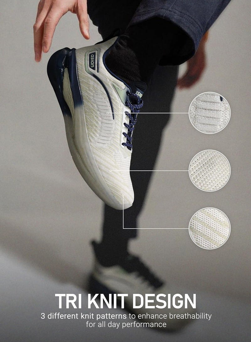 Asian White Pista Sneakers for Men - Image 4