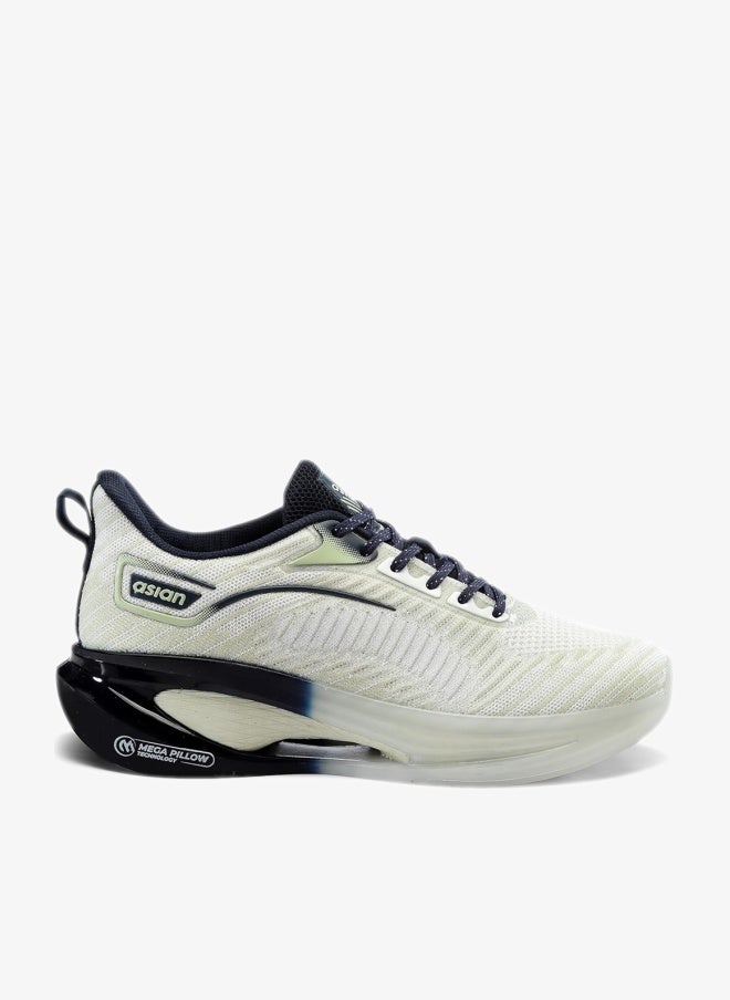 Asian White Pista Sneakers for Men - Image 1
