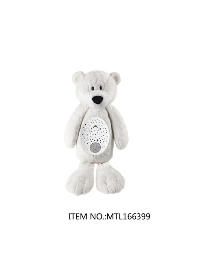 Generic - Toddler Sleep Instrument Doll Baby Soothing Artifact To Sleep Music Light Doll Plush Toy-Color:Soothing Baby Elephant Sleep Instrument - Image 1