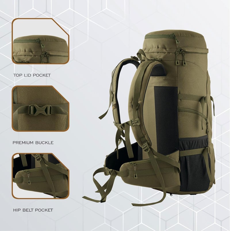 Trawoc حقيبة ظهر داخلية TRAWOC FUSION X 50L - Image 2