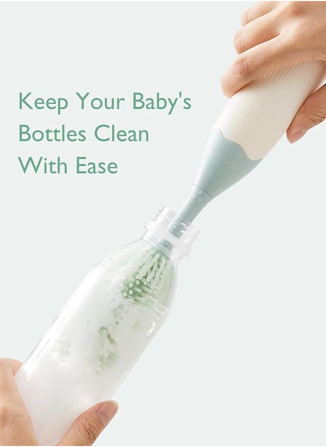 Bottle Brush Kit, Innovative Push-Press Design for Better Cleaning - Baby Bottle Cleaner Brush for Baby Bottle, Breast Pumps, Nipples, and More - Can Generate Foam for Better Cleaning - pzsku/Z79E6F834A0AE51F5B74FZ/45/_/1718180568/212ddf8b-8ce5-4728-a5ba-5ce4267b05d1