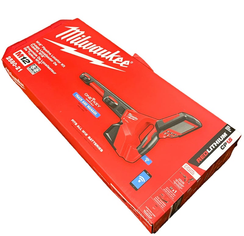 Milwaukee طقم محدد أنابيب محمول لاسلكي Milwaukee M12 ONE-KEY ببطارية وشاحن - جديد!! (2580-21) - Image 3