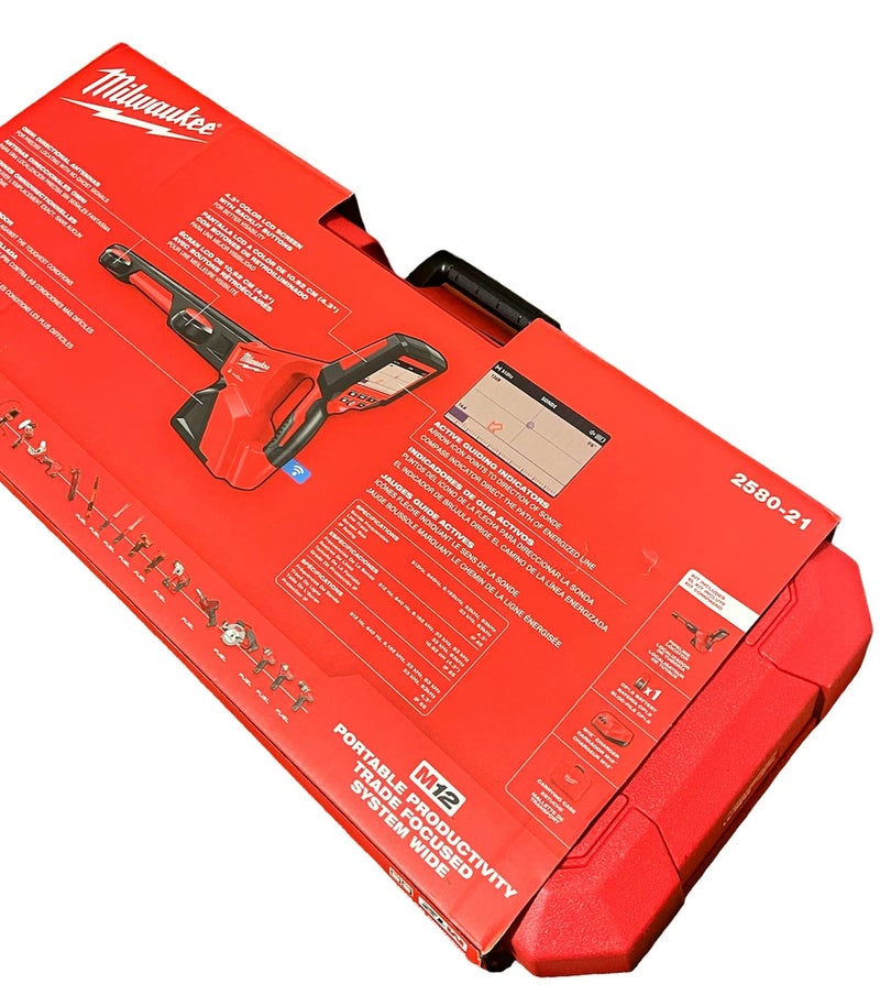 Milwaukee طقم محدد أنابيب محمول لاسلكي Milwaukee M12 ONE-KEY ببطارية وشاحن - جديد!! (2580-21) - Image 5