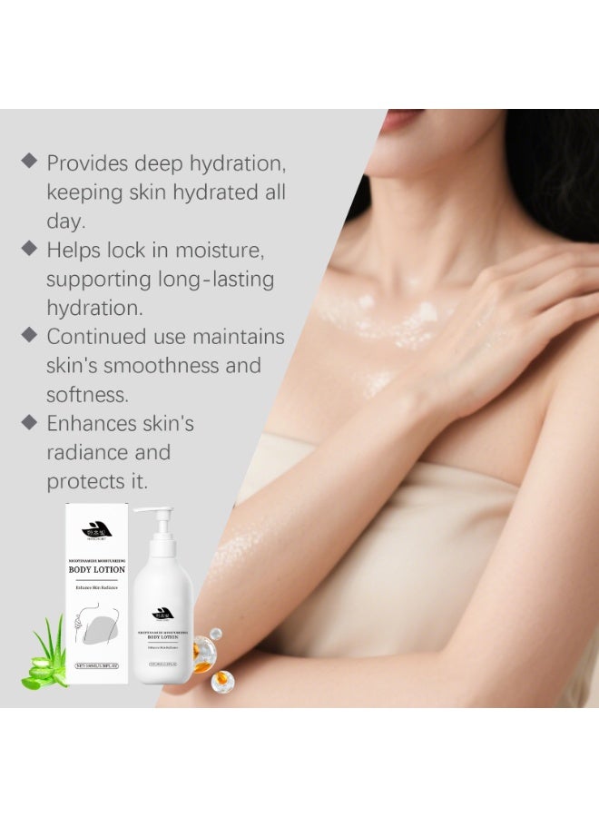 HANCHOBIT Nicotinamide Moisturizing Body Lotion, 100ML - Enhance Skin Radiance, Hydrating Body Lotion for All Skin Types, Lightweight & Non-Greasy - Image 5