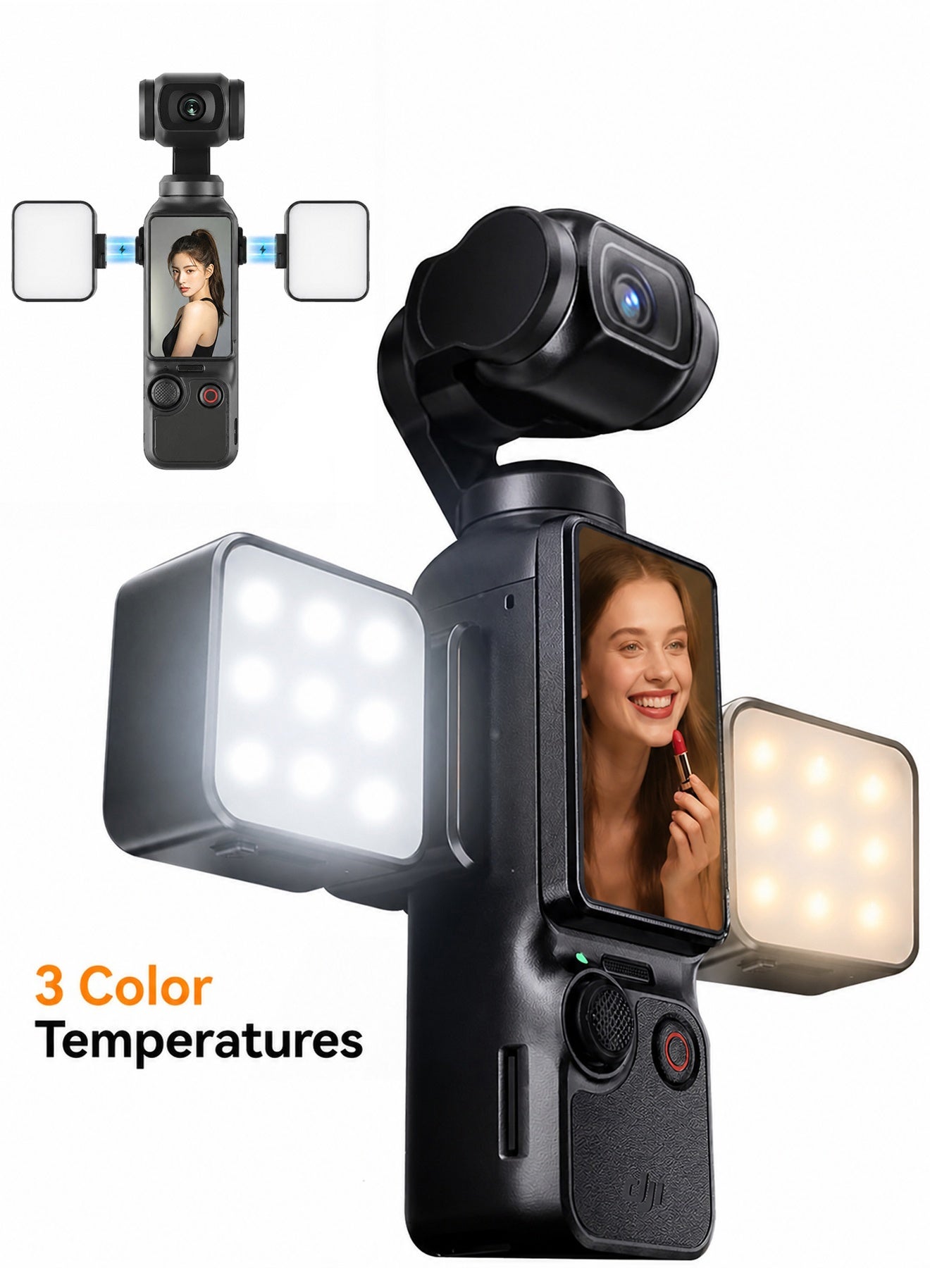 sjet Sjet Magnetic Selfie Light For Dji Osmo Pocket 4 Pocket 3 Z79E717CA7C625CD1ABEEZ