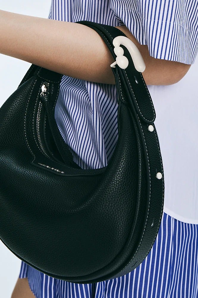 اميزينغ حقيبة صغيرة على شكل نصف قمر حقيبة كتف حقيبة كروس بودي - Image 4