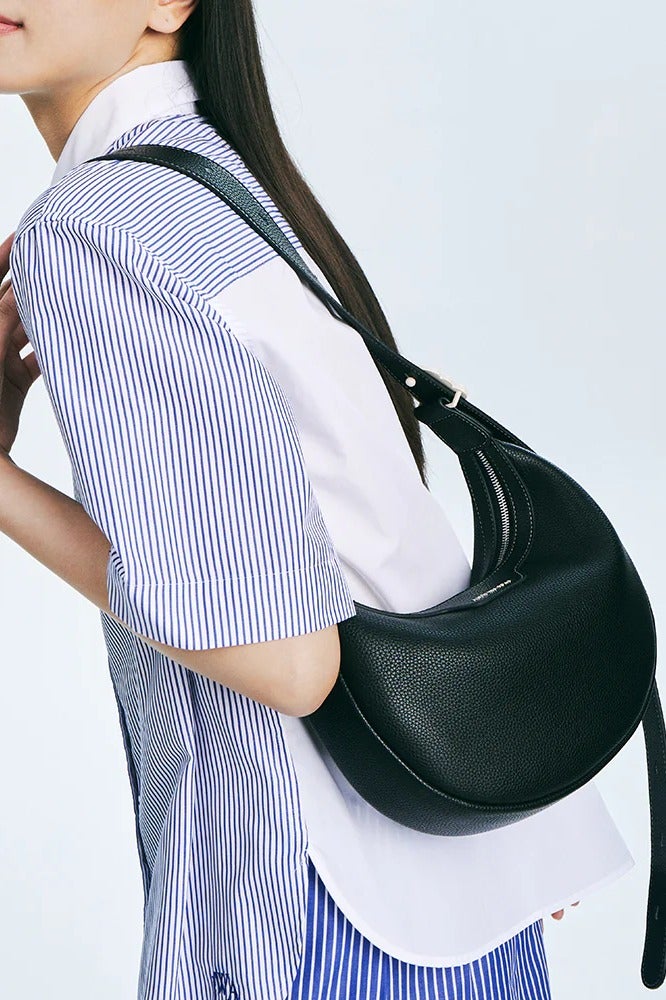 اميزينغ حقيبة صغيرة على شكل نصف قمر حقيبة كتف حقيبة كروس بودي - Image 2