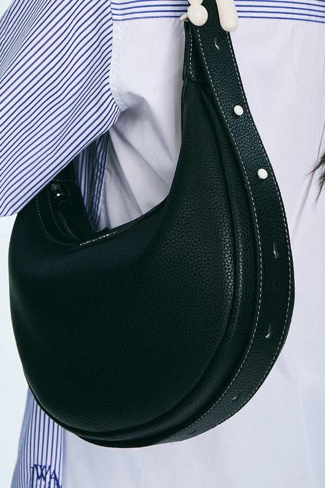 اميزينغ حقيبة صغيرة على شكل نصف قمر حقيبة كتف حقيبة كروس بودي - Image 3