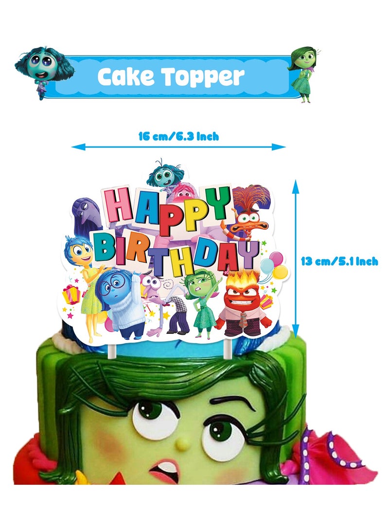 عام ديكور حفل عيد ميلاد بموضوع "فريق الوكيل العقلي": لفافة علم في الداخل بالخارج، بطاقة إدخال الكعكة، بالونات، رحلة مميزة للحفلة. - Image 2