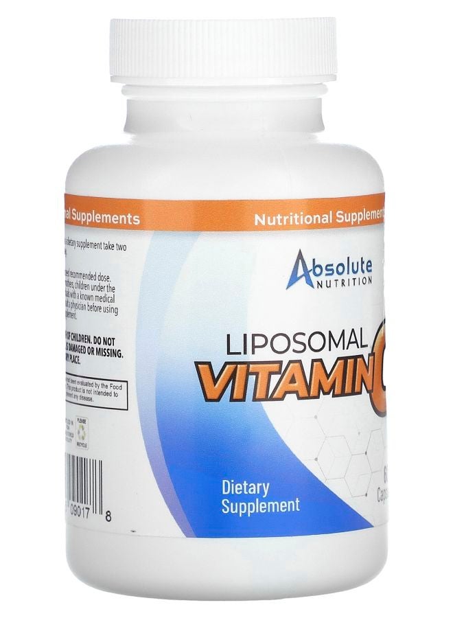 Absolute Nutrition Liposomal Vitamin C 60 Capsules - Image 2