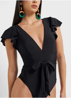 ELLA Ruffle Shoulder Swimsuit  - Image 3